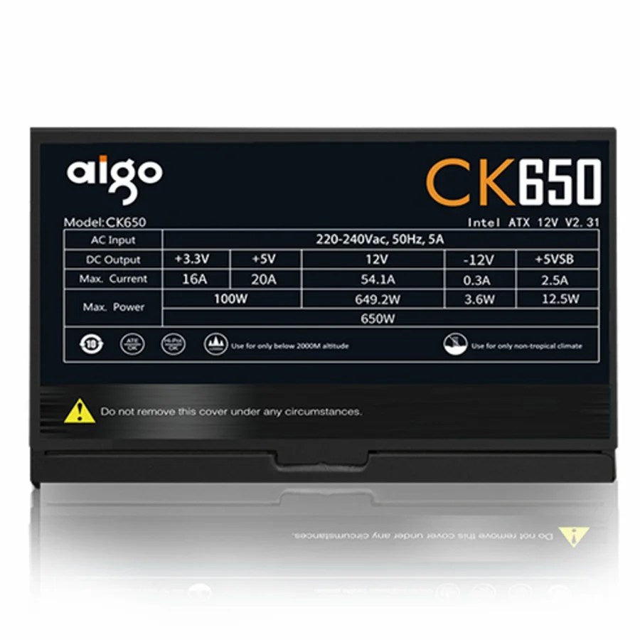 Aigo Power Supply CK650 650W Power Supply