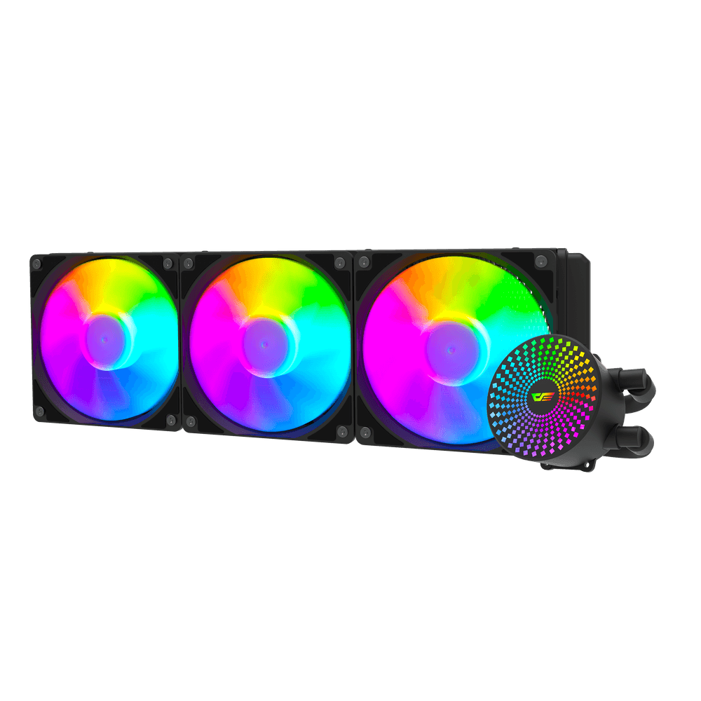 Radiant DC 360 Liquid CPU Cooler - Black