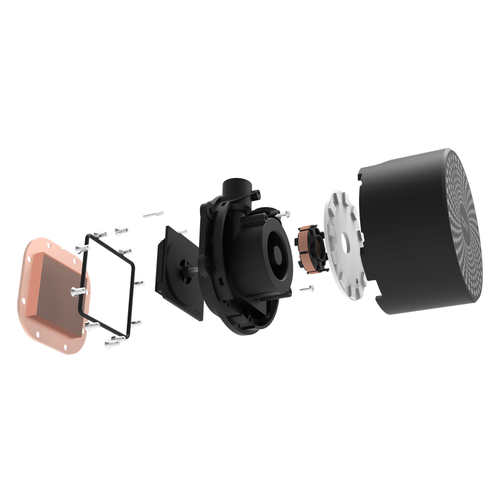 Radiant DC 360 Liquid CPU Cooler - Black