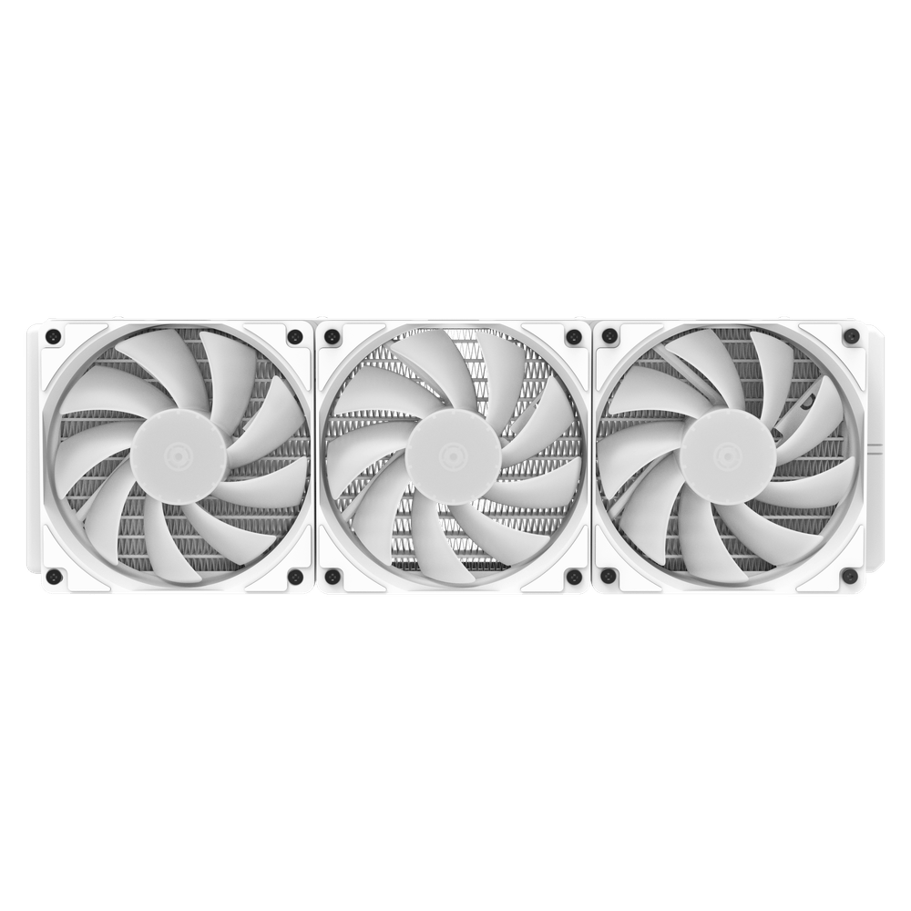 DarkFlash Radiant DC 360mm Liquid CPU Cooler - White