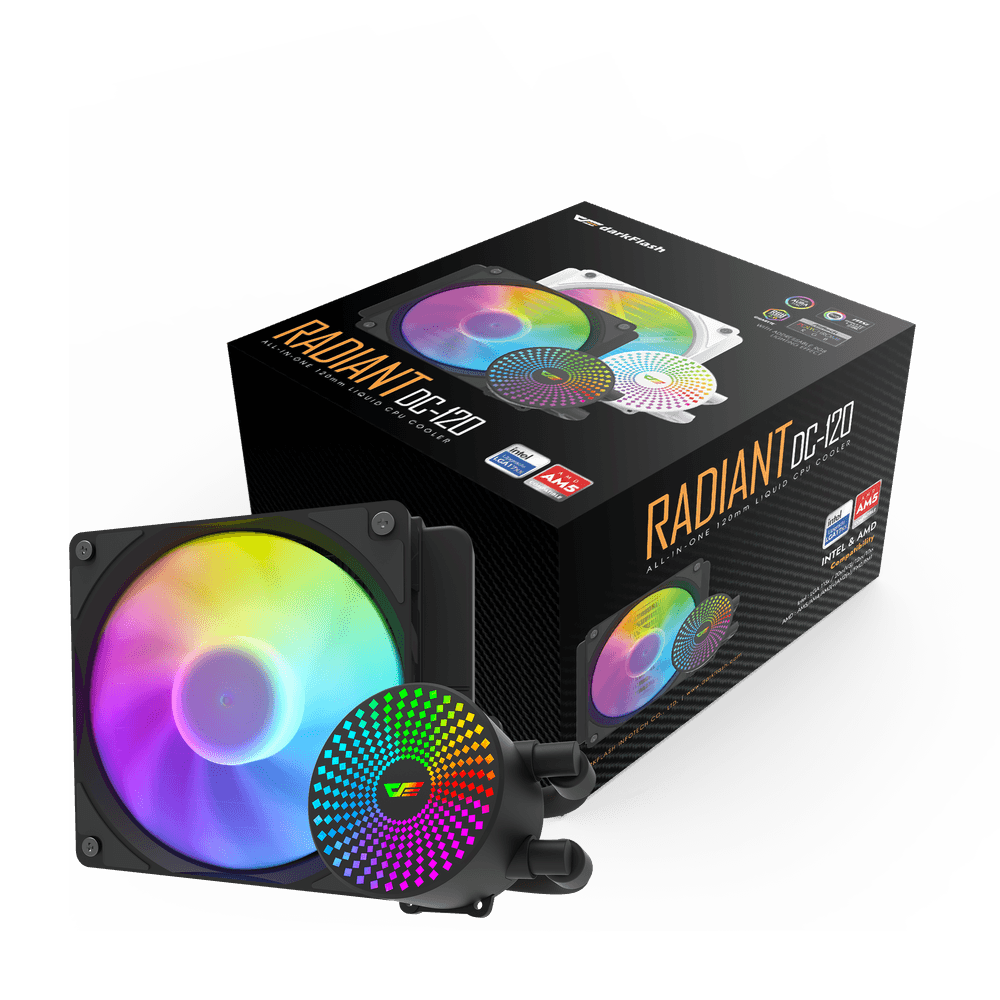Radiant DC 120 Liquid CPU Cooler - Black
