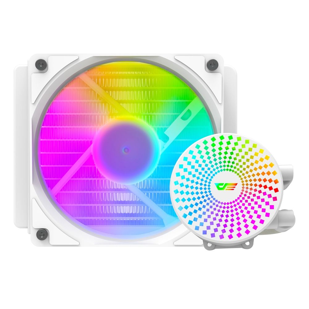 Radiant DC 120 Liquid CPU Cooler - White