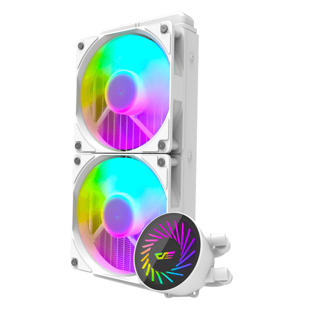 Radiant DCS 240 Liquid CPU Cooler - White