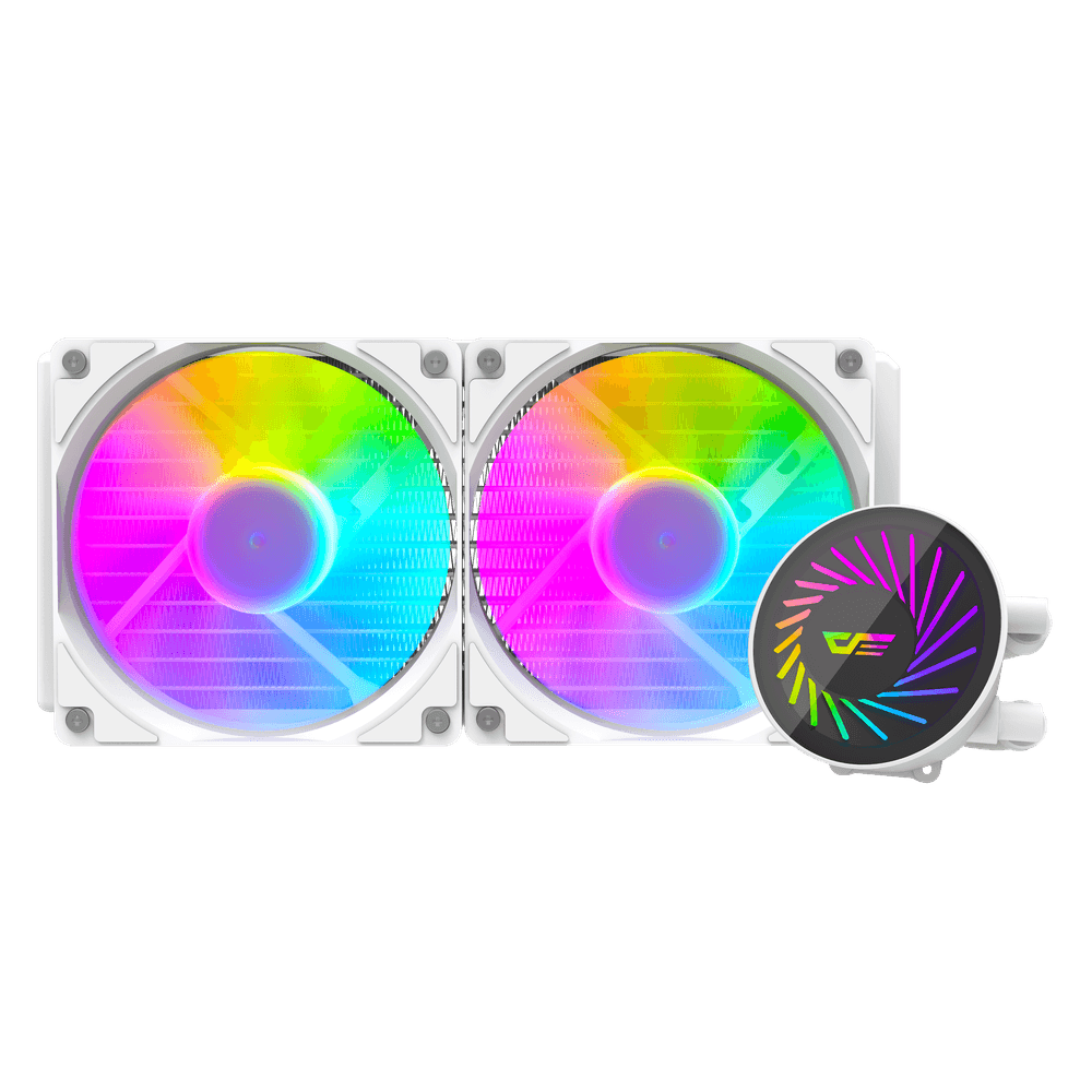 Radiant DCS 240 Liquid CPU Cooler - White
