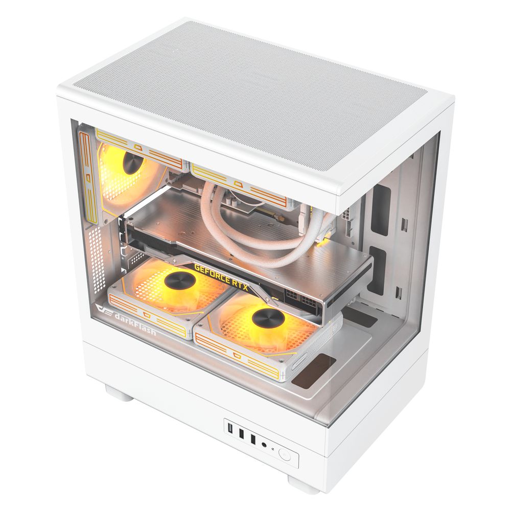 DarkFlash DB330M Case - White