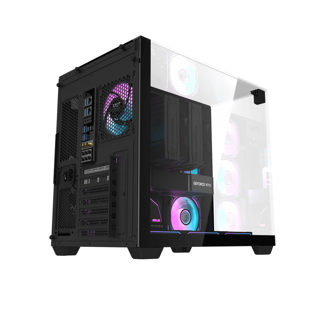 DarkFlash TH285 Case - Black (4 FANS)