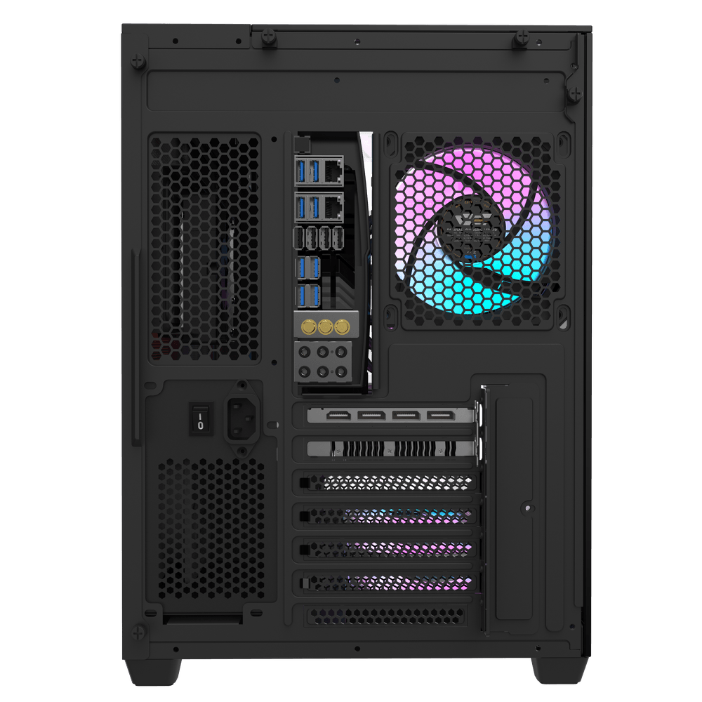 DarkFlash TH285 Case - Black (4 FANS)