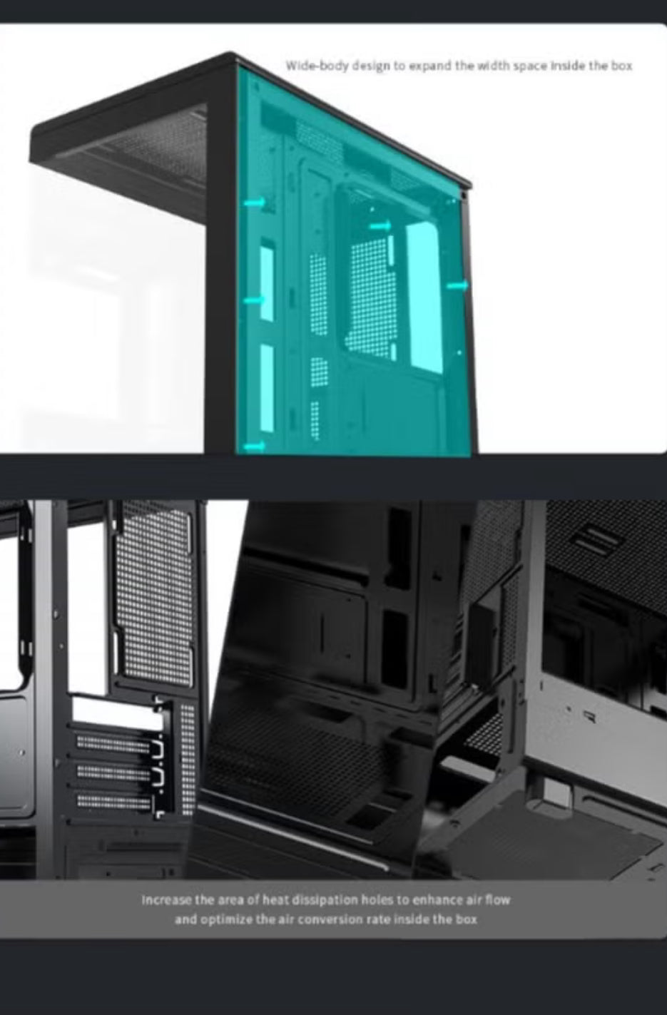 DarkFlash DB330M Case