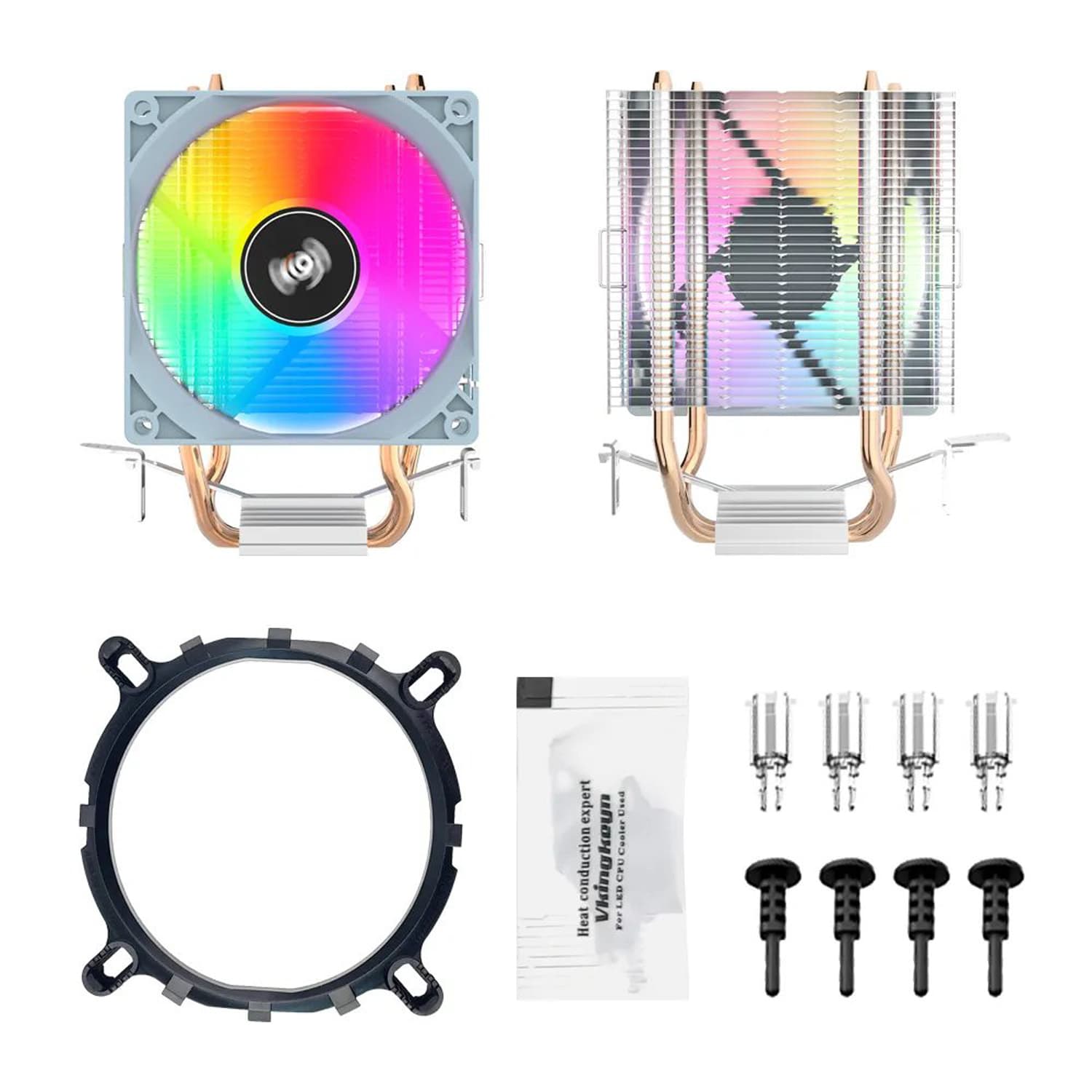 AIGO ICE200 Pro CPU Air Cooler | Intel & AMD Support
