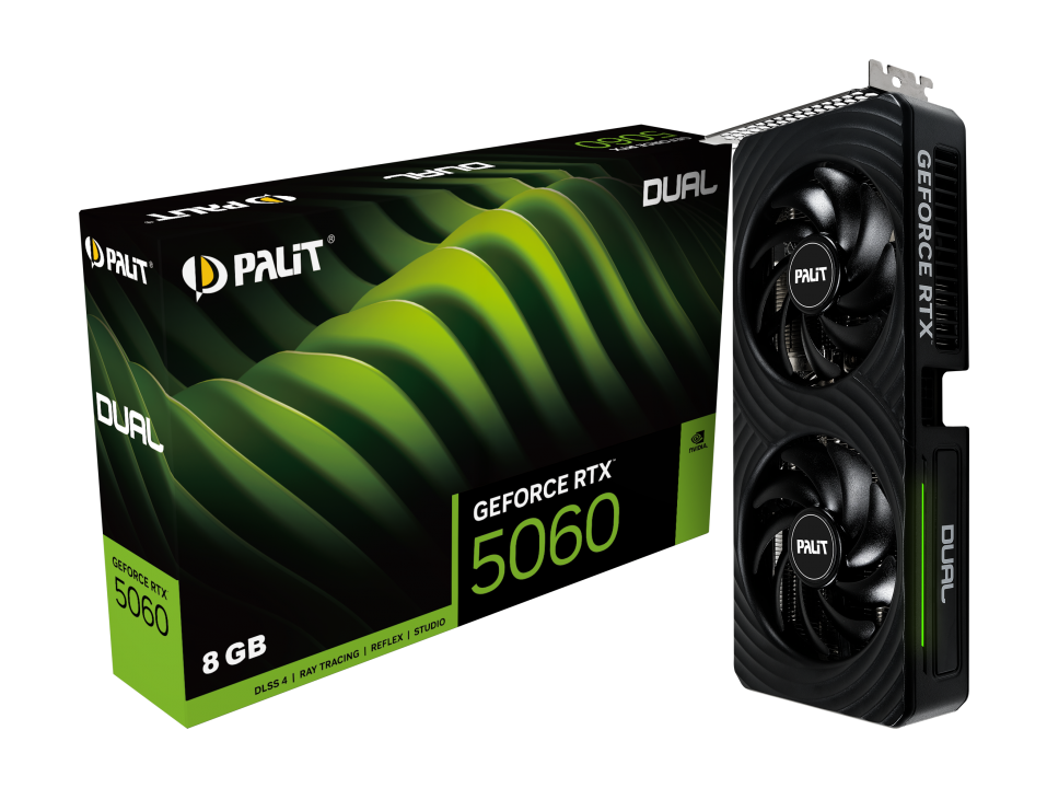 GeForce RTX5060 PALIT DUAL 8GB GDDR7