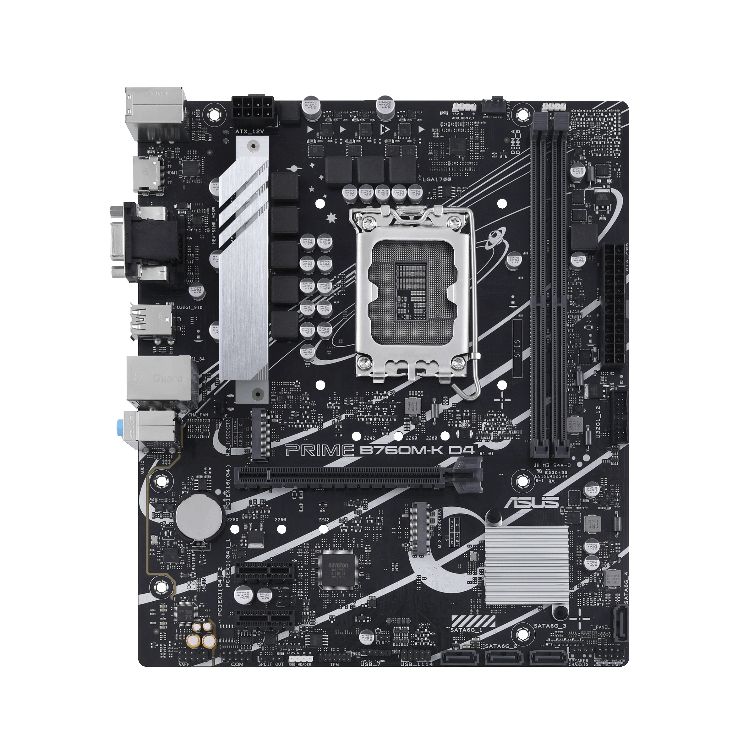 ASUS PRIME B760M-K DDR4 MOTHERBOARD