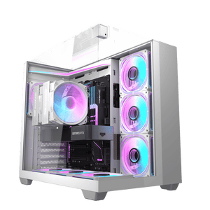 DarkFlash TH285 Case - White (4 FANS)