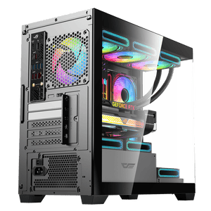 DarkFlash C218M 3x FANS + AE650 PSU - Black