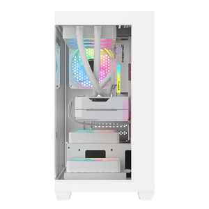 DarkFlash C218M 3x FANS + AE650 PSU - White