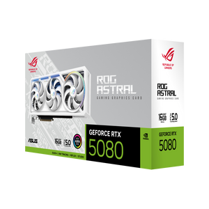 ROG Astral GeForce RTX™ 5080 16GB GDDR7 WHITE Edition