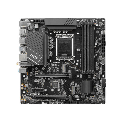 Msi Pro B760M-A WiFi Intel LGA 1700 DDR5 MATX Motherboard