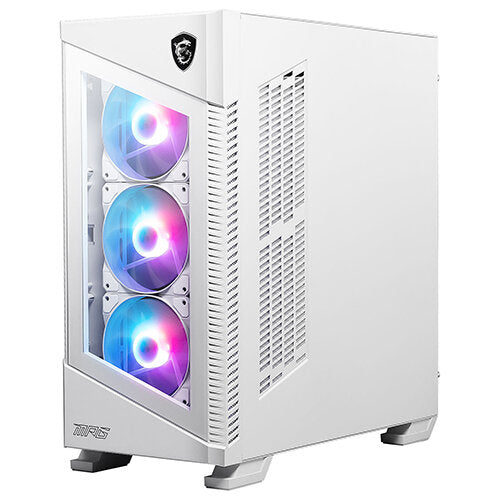 MSI MPG VELOX 100R Mid-Tower ATX Tempered Glass Case - White