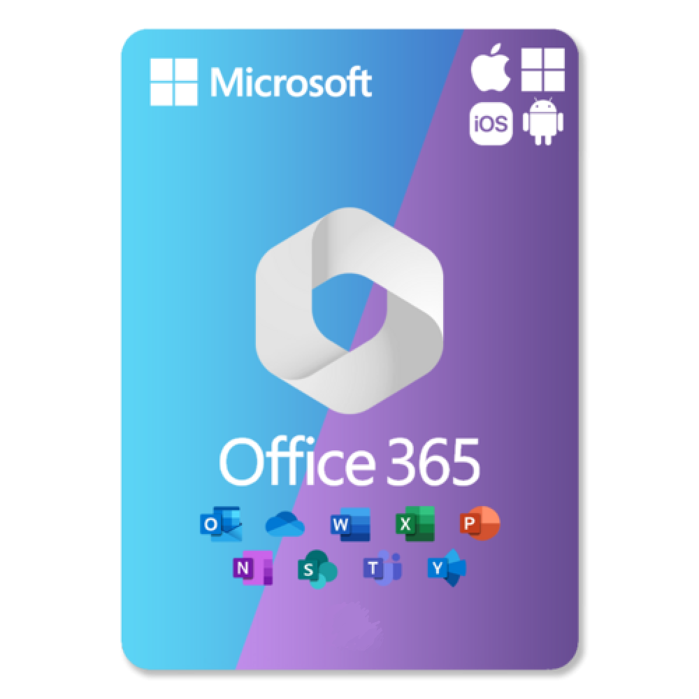 Compuae Office 365 on All Platforms up to 15 Devices | 1 Year – CompUAE.com