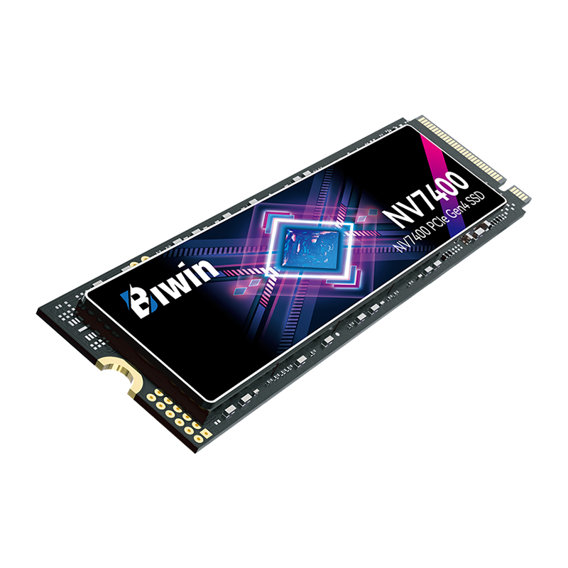 BIWIN Black Opal NV7400 1TB SSD Gen4x4, Read Speed up to 7450MB/s, NVMe M.2 2280 PCIe 4.0 Internal PC Solid State Drive