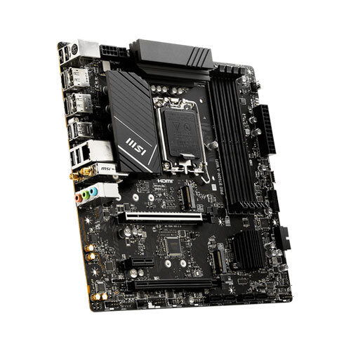 Msi Pro B760M-A WiFi Intel LGA 1700 DDR5 MATX Motherboard