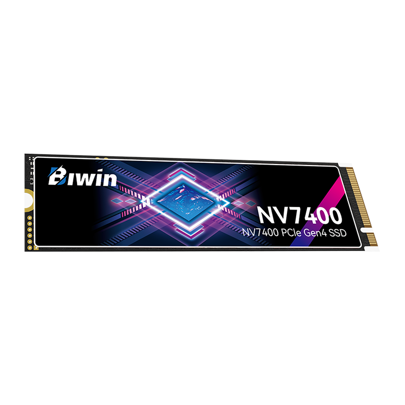 BIWIN Black Opal NV7400 1TB SSD Gen4x4, Read Speed up to 7450MB/s, NVMe M.2 2280 PCIe 4.0 Internal PC Solid State Drive