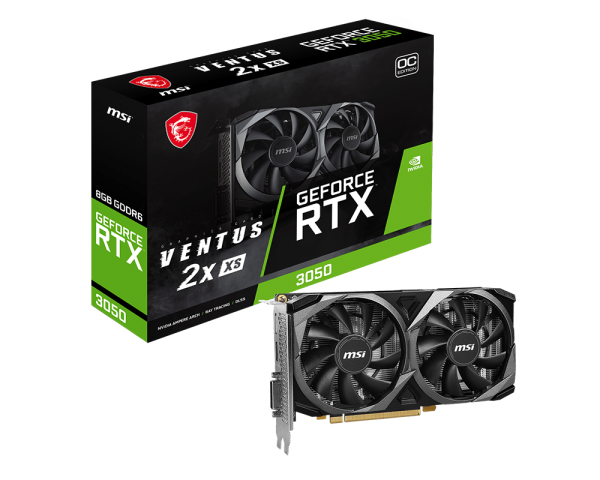 GeForce RTX 3050 VENTUS 2X XS 8G OC