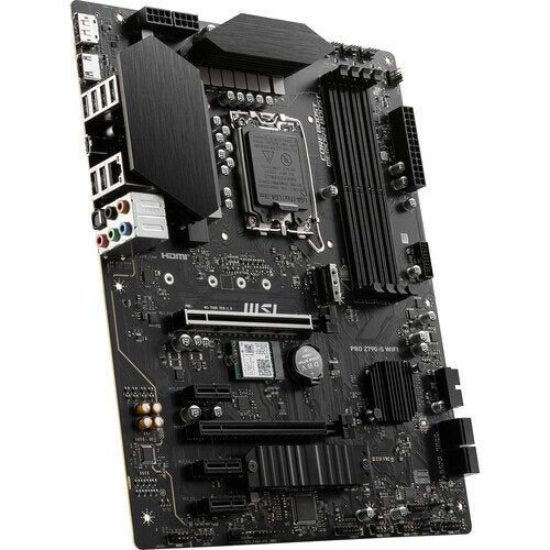 MSI PRO Z790-S WIFI DDR5 ATX LGA 1700 Motherboard - Black