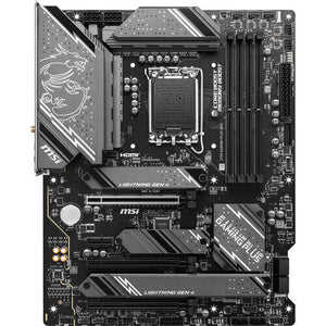 MSI Z790 GAMING PLUS WIFI ATX LGA 1700 Motherboard - Black