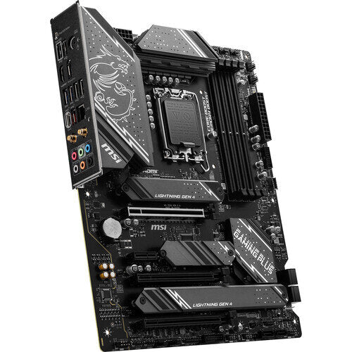 MSI Z790 GAMING PLUS WIFI ATX LGA 1700 Motherboard - Black