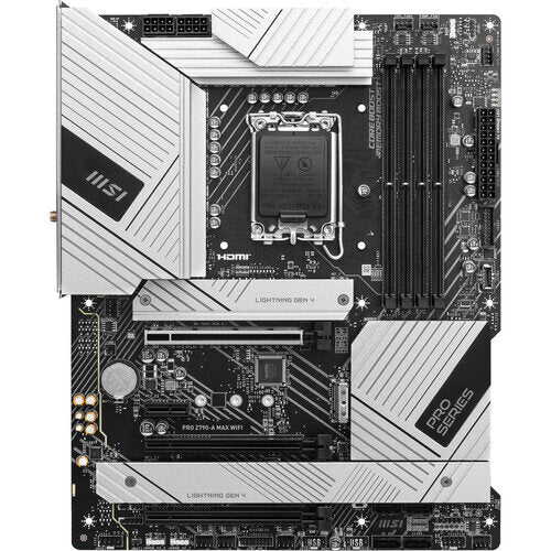 MSI PRO Z790-A MAX WIFI ATX DDR5 Motherboard - White