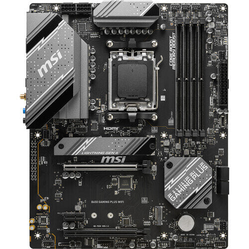 MSI B650 GAMING PLUS WIFI DDR5 AM5 ATX Motherboard - Black