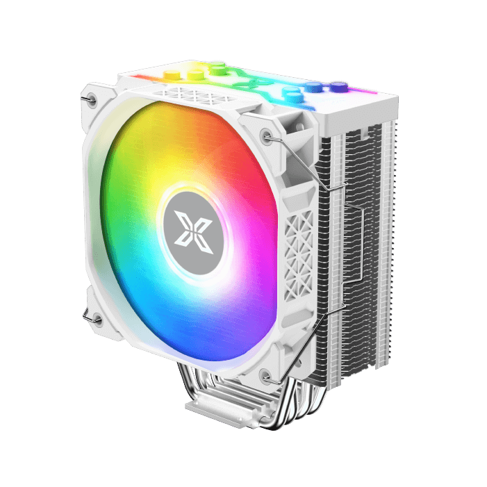 Compuae Xigmatek AIR-KILLER PRO RGB CPU Tower Air Cooler - White – CompUAE.com