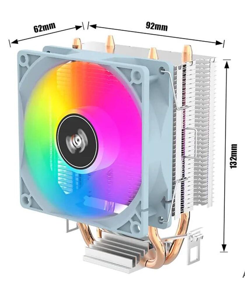 AIGO ICE200 Pro CPU Air Cooler | Intel & AMD Support
