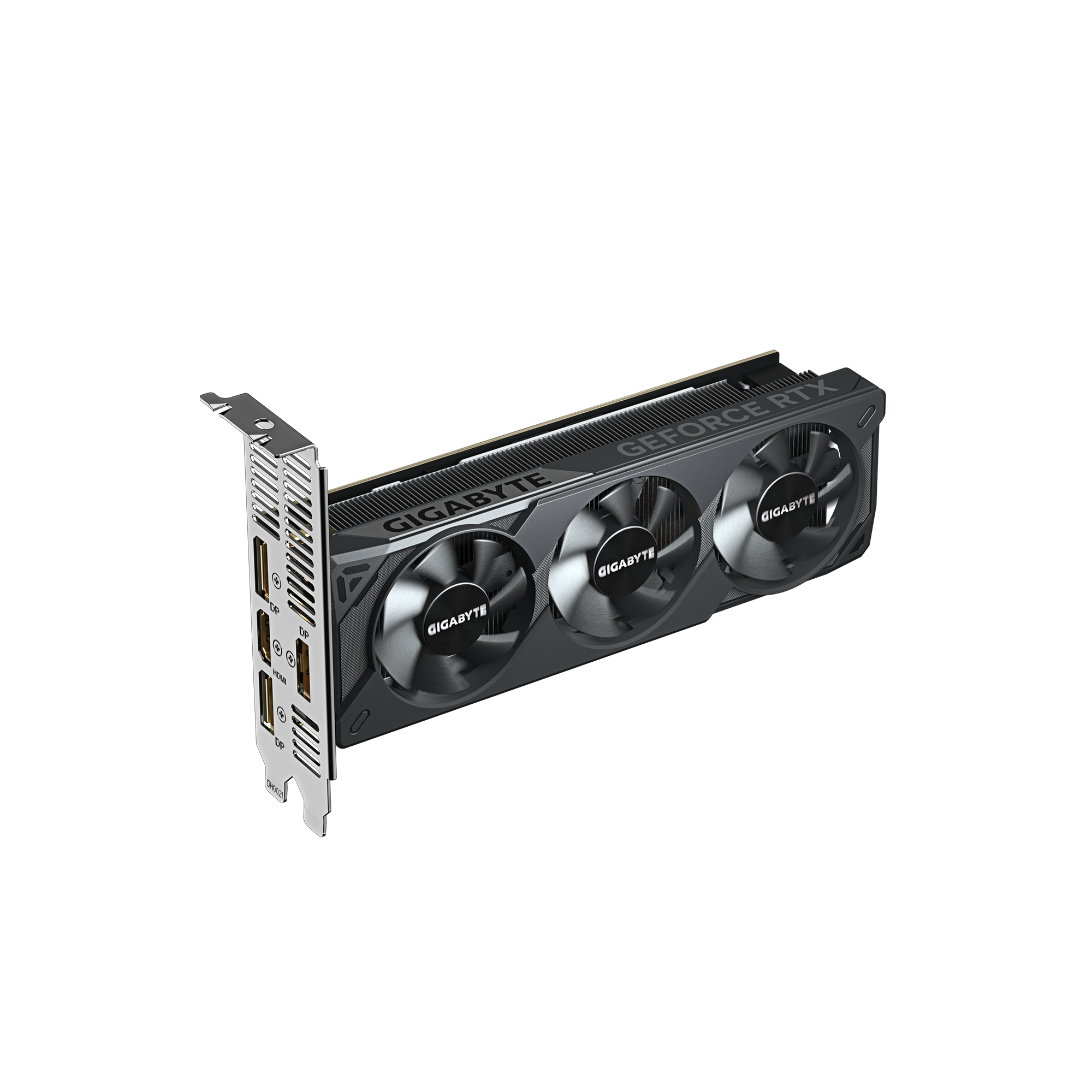 Gigabyte GeForce RTX 5060 OC Low Profile 8G Graphics Card - 8GB GDDR7, 128bit, PCI-E 5.0, 2512 MHz Core Clock, 3 x DisplayPort, 1 x HDMI,