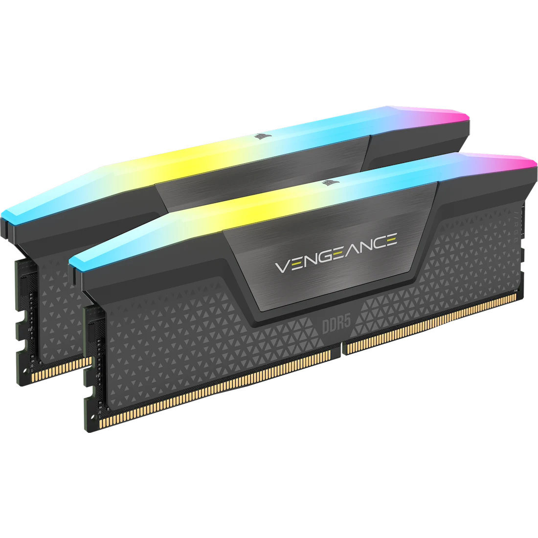 VENGEANCE® RGB 32GB (2x16GB) DDR5 DRAM Up To 6000MT/s CL30 AMD EXPO & Intel XMP Memory Kit - Black