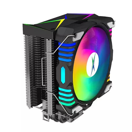 Xander Whirlwind II ARGB CPU Fan Cooler - Black