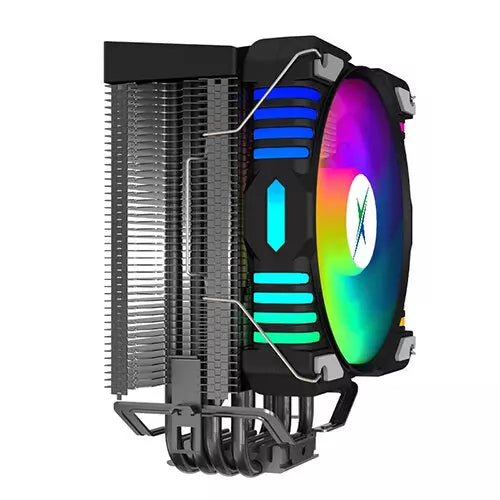 Xander Whirlwind II ARGB CPU Fan Cooler - Black