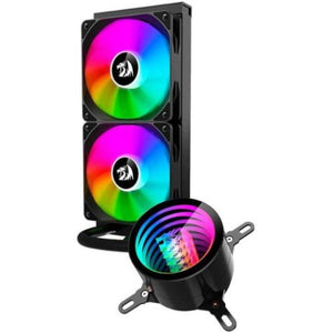 Redragon 240mm Radiator 2x 120mm CPU Liquid Cooler - Black