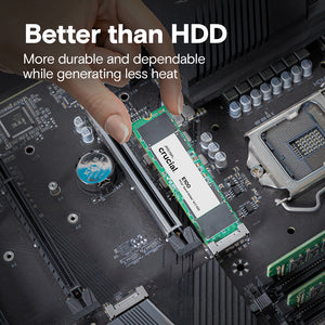 Crucial E100 2TB PCIe Gen4 NVMe M.2 SSD