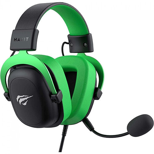 Havit H2002D Wired Gaming Headset – Black/Green