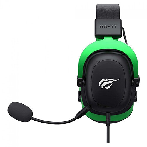 Havit H2002D Wired Gaming Headset – Black/Green