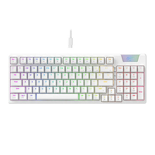 Compuae Havit KB885L GAMENOTE RGB Mechanical Gaming Keyboard - White – CompUAE.com
