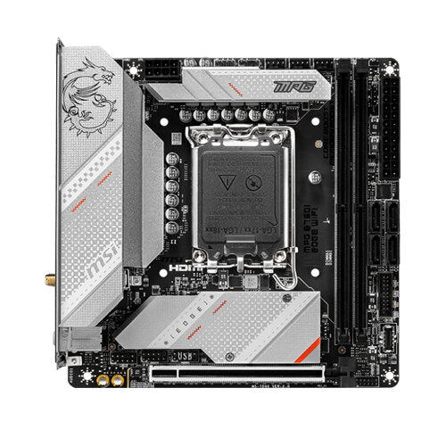 Msi MPG B760I Edge Wi-Fi DDR5 LGA 1700 Mini-ITX Motherboard