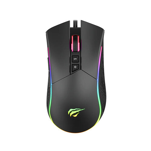 Havit MS1001s RGB Backlit Gaming Mouse - Black