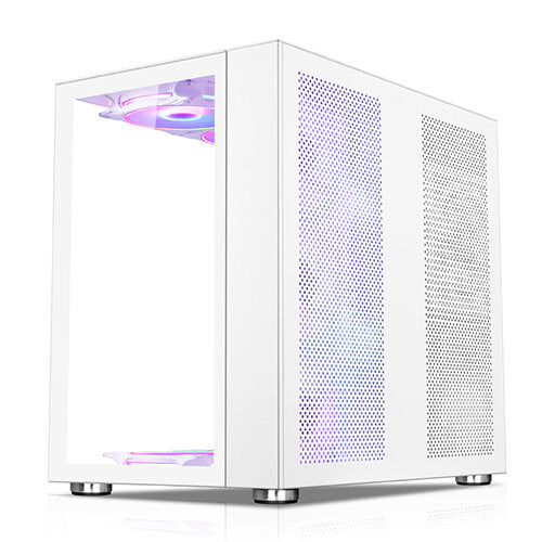 XANDER Neptune ATX Tempered Glass Case - White