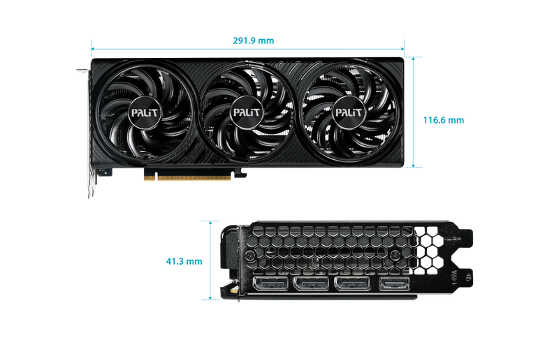 Palit GeForce RTX 5060 Ti Infinity 3 16GB GDDR7 Graphics Card, DLSS 4