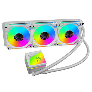 XANDER WATERWHEEL 360 ARGB LCD CPU Liquid Cooler - White