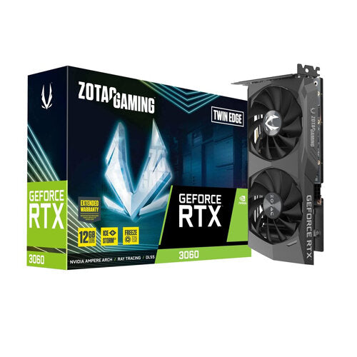 Zotac Gaming GeForce RTX 3060 Twin Edge 12GB GDDR6 Graphics Card