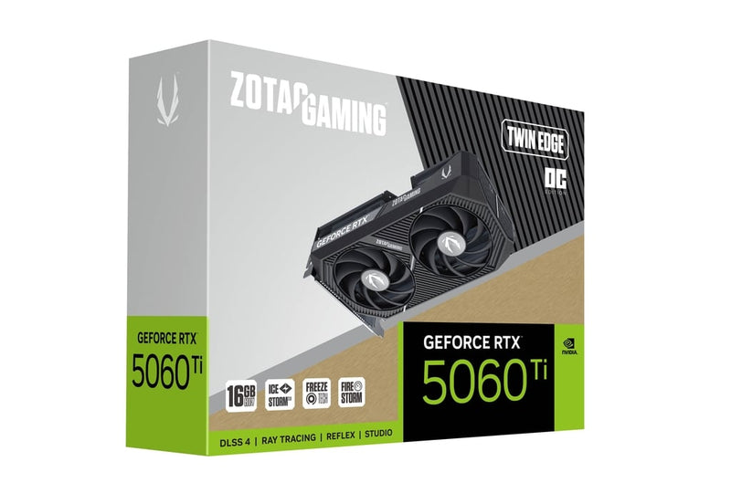 ZOTAC GAMING GeForce RTX 5060 Ti 16GB Twin Edge OC / ZT-B50620H-10M
